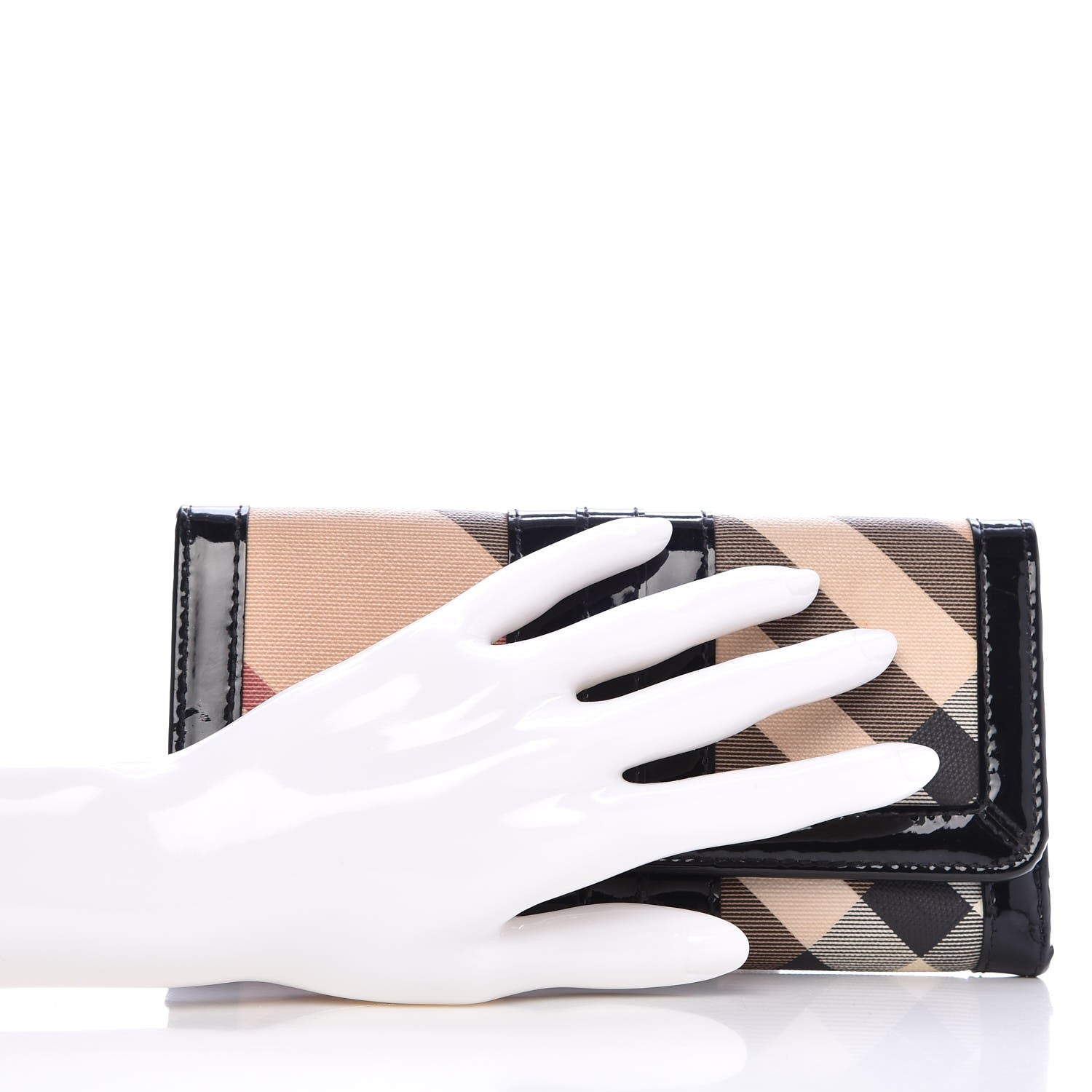 Burberry Nova Check Penrose Continental Wallet Black 2 of 11