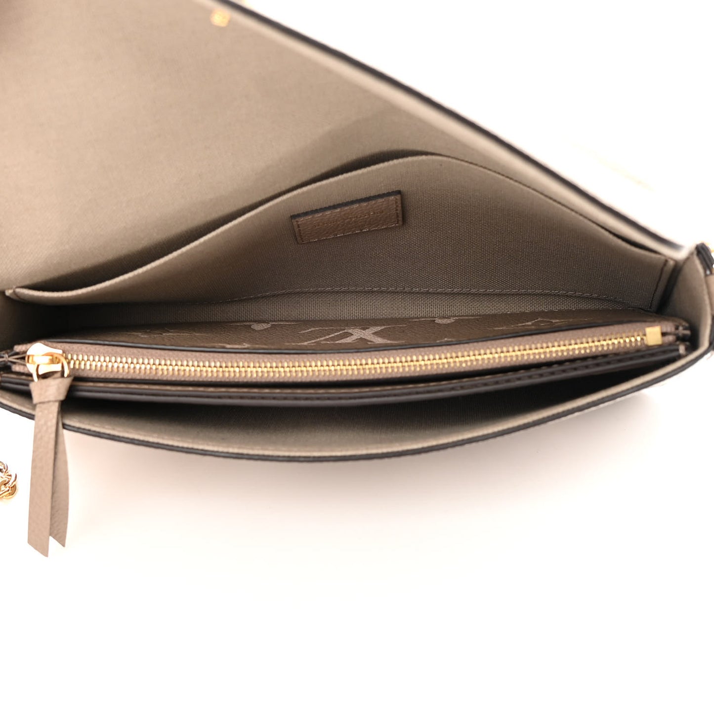 Empreinte Monogram Giant Felicie Pochette Tourterelle Creme