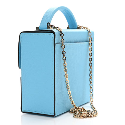 Hermes Chevre Mysore Cinhetic Boxy Top Handle Bag Bleu De Nord 3 of 12