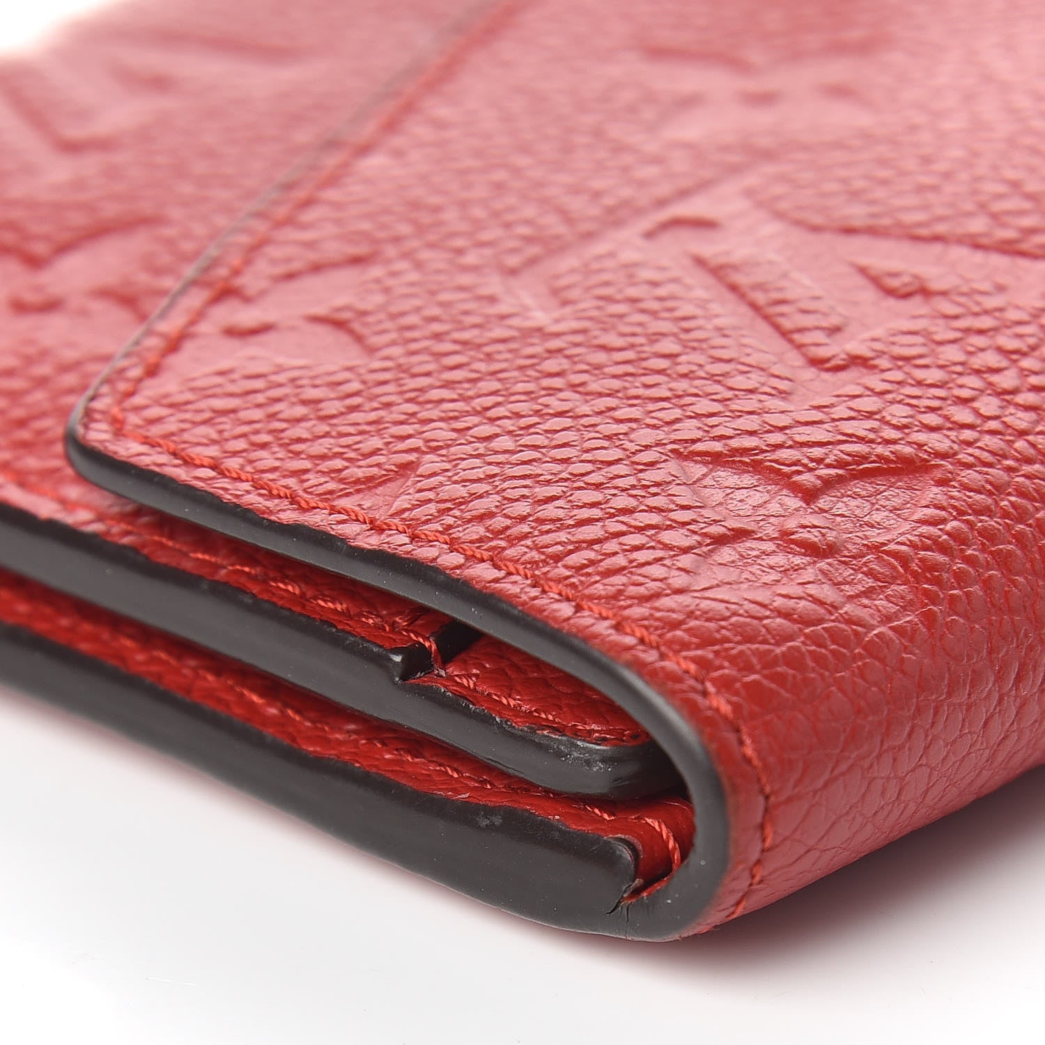 Louis Vuitton Empreinte Compact Curieuse Wallet Cherry 8 of 13