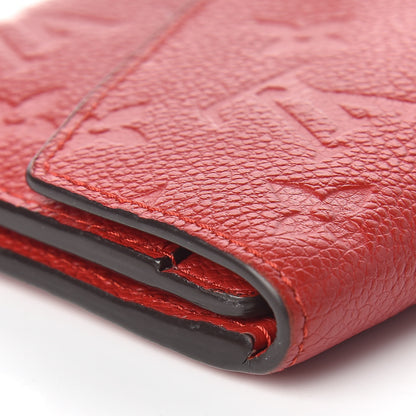 Louis Vuitton Empreinte Compact Curieuse Wallet Cherry 8 of 13