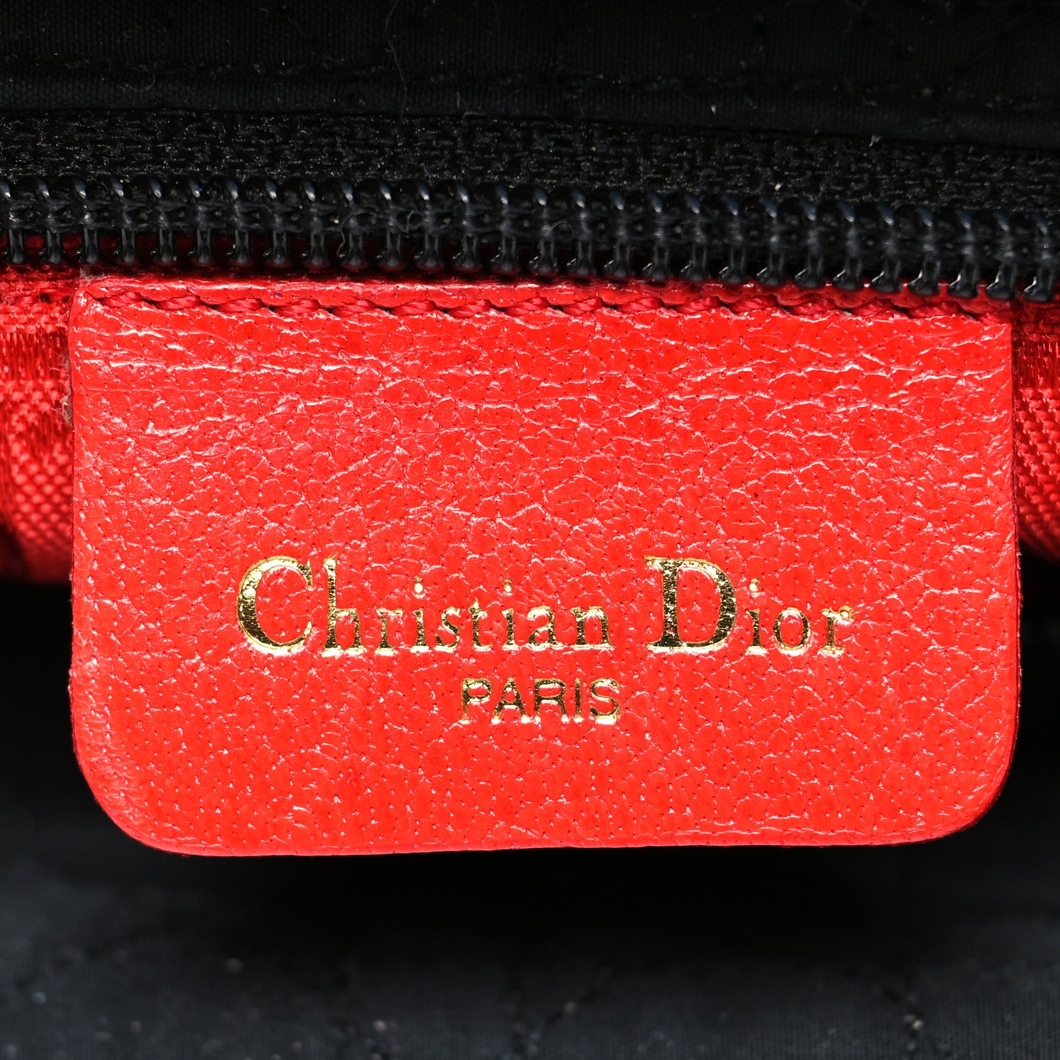 Christian Dior Nylon Cannage Large Lady Dior Black 6 of 10