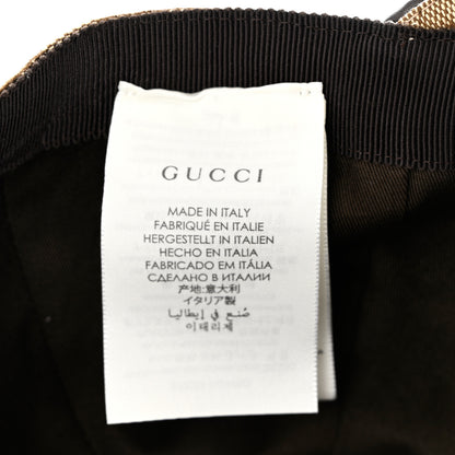 Gucci Monogram Web Baseball Hat S Beige Cocoa 9 of 9