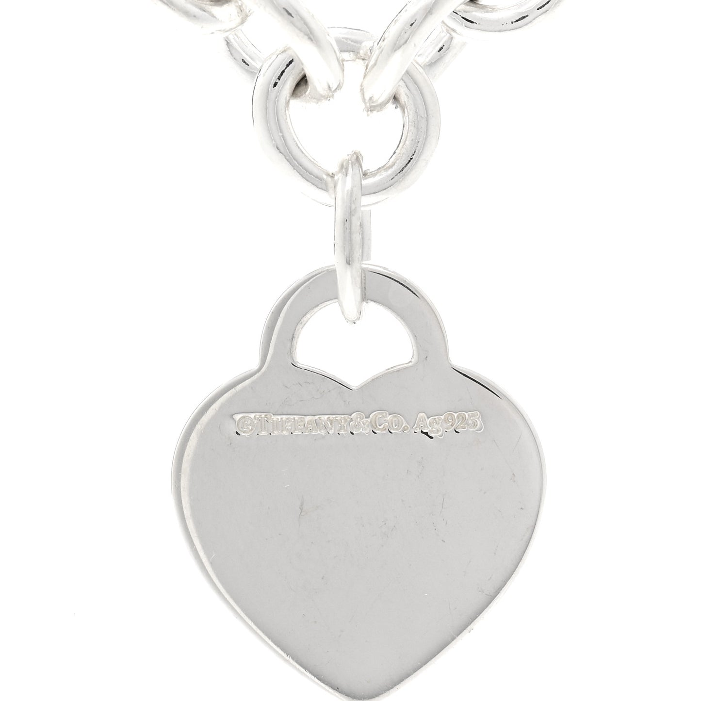 Sterling Silver Return to Tiffany Heart Tag Pendant Necklace
