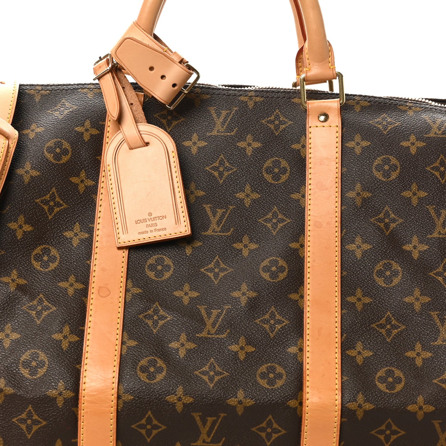 Louis Vuitton Monogram Keepall Bandouliere 60 7 of 13
