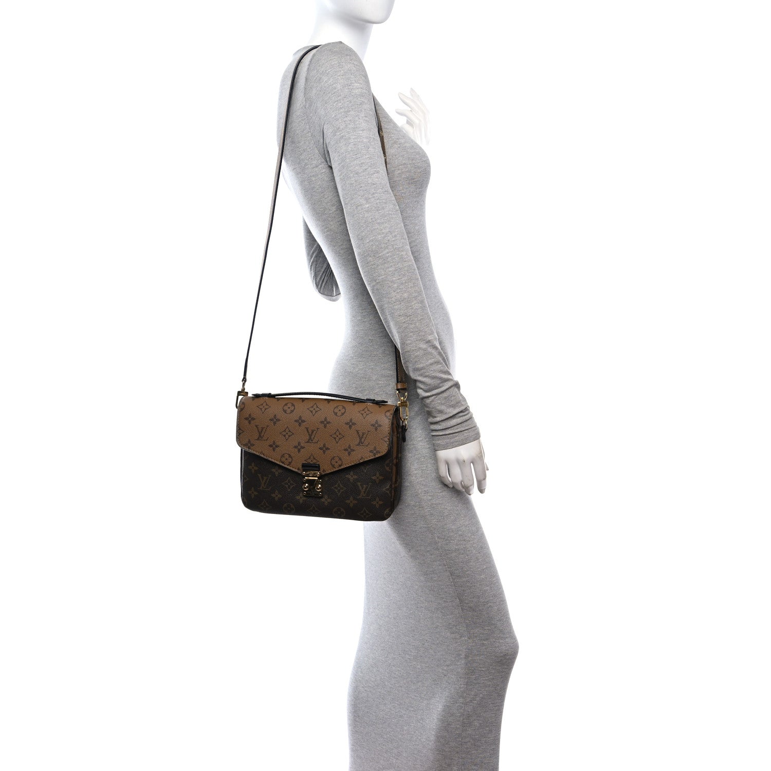 Louis Vuitton Reverse Monogram Pochette Metis 2 of 9