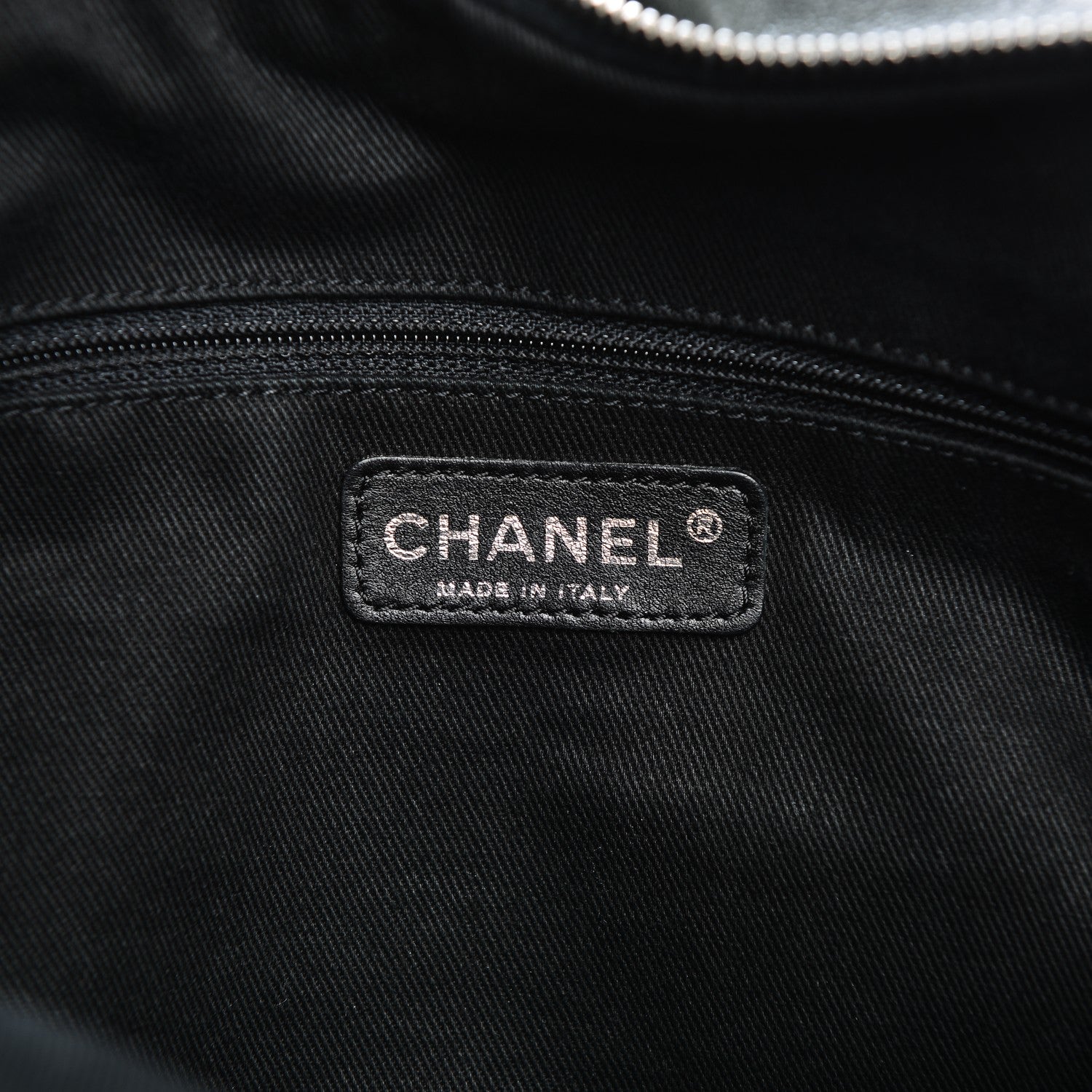 Chanel Lambskin Stitched 8 Knots Hobo Dark Grey 6 of 8