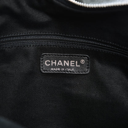 Chanel Lambskin Stitched 8 Knots Hobo Dark Grey 6 of 8