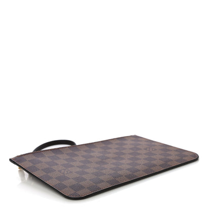 Louis Vuitton Damier Ebene Neverfull MM GM Pochette 4 of 9