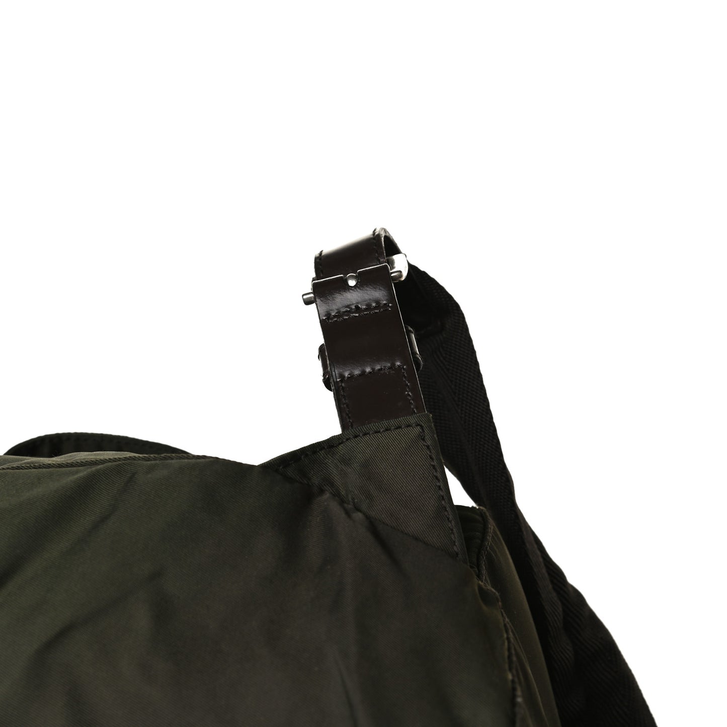 Nylon Vela Large Backpack Green