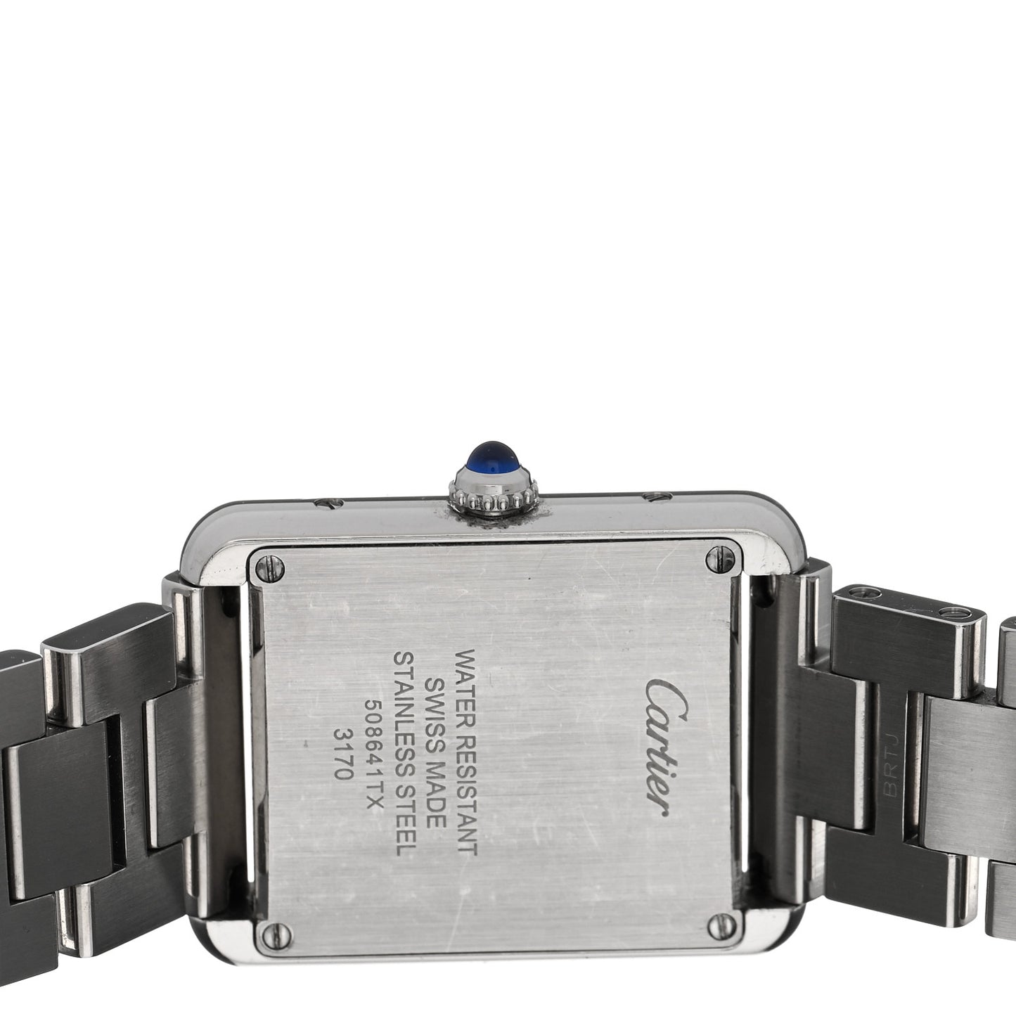 Stainless Steel 24mm Tank Solo Quartz Watch