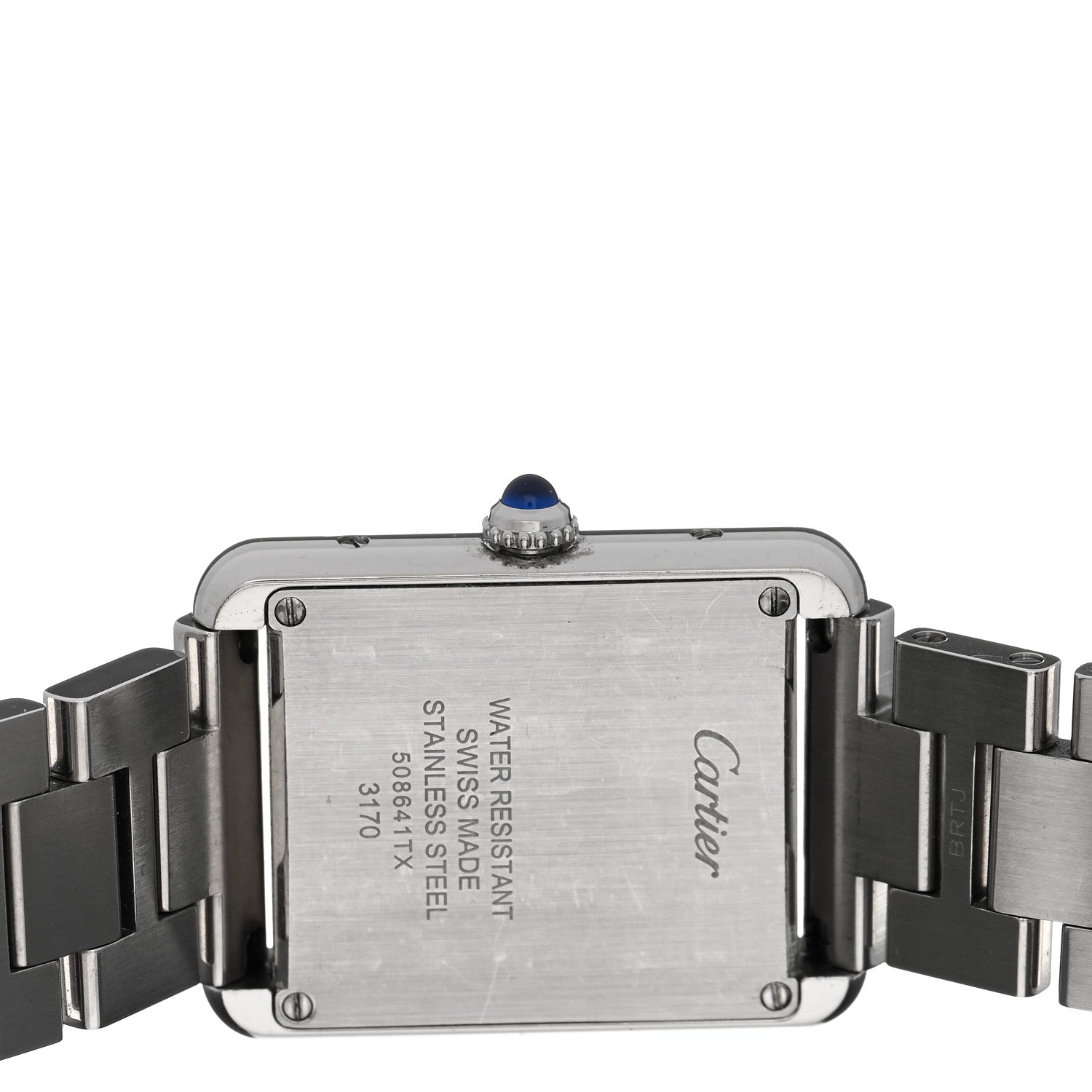 Cartier Stainless Steel 24mm Tank Solo Quartz Watch 4 of 4