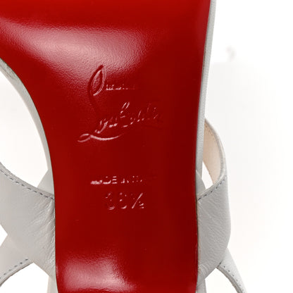 Christian Louboutin Kid Taralita 55 Thong Sandals 36.5 White 7 of 9