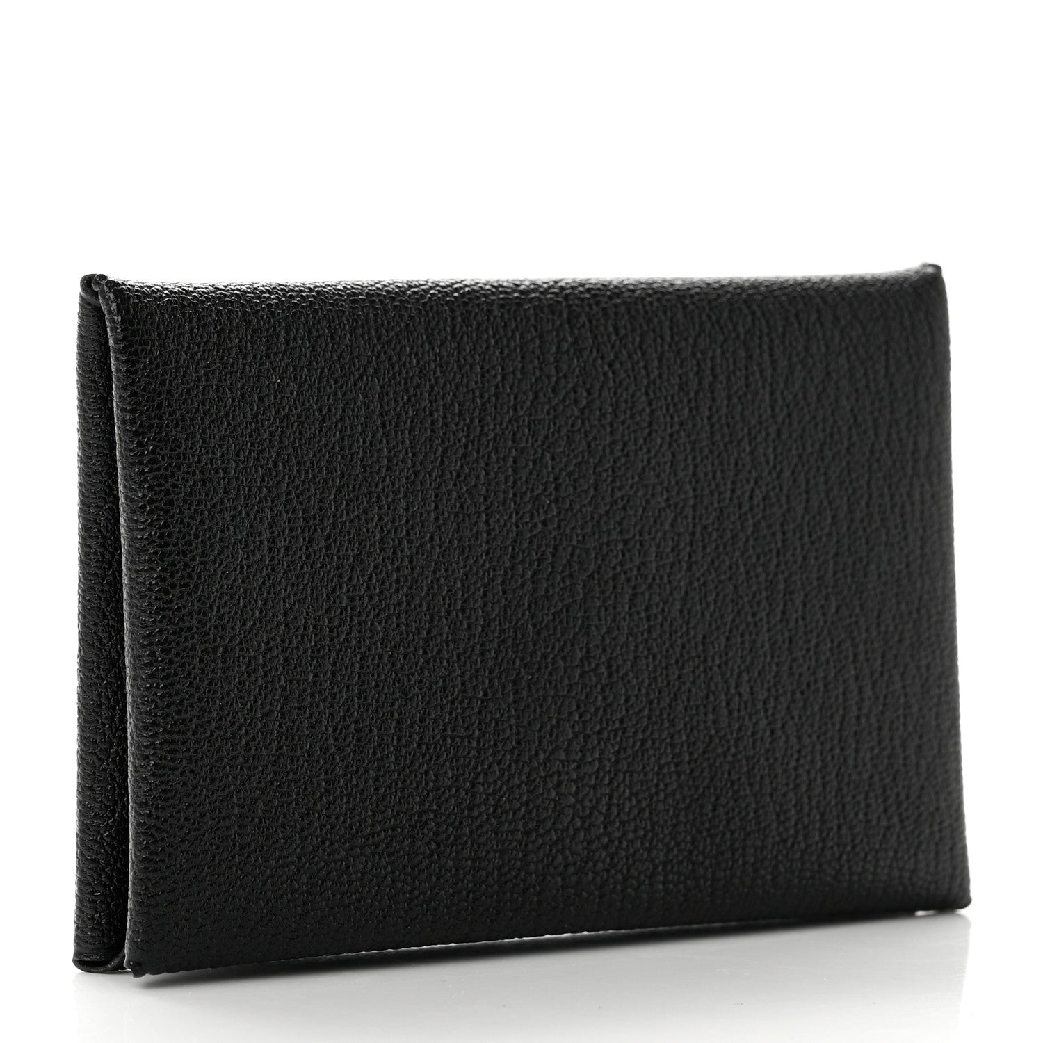 Hermes Chevre Mysore Calvi Card Case Black 3 of 6