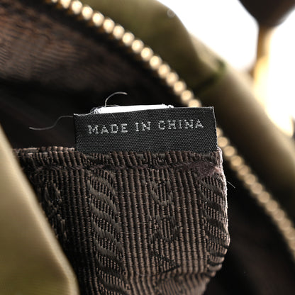 Prada Tessuto Nylon Vitello Daino Hobo Bruciato 7 of 15
