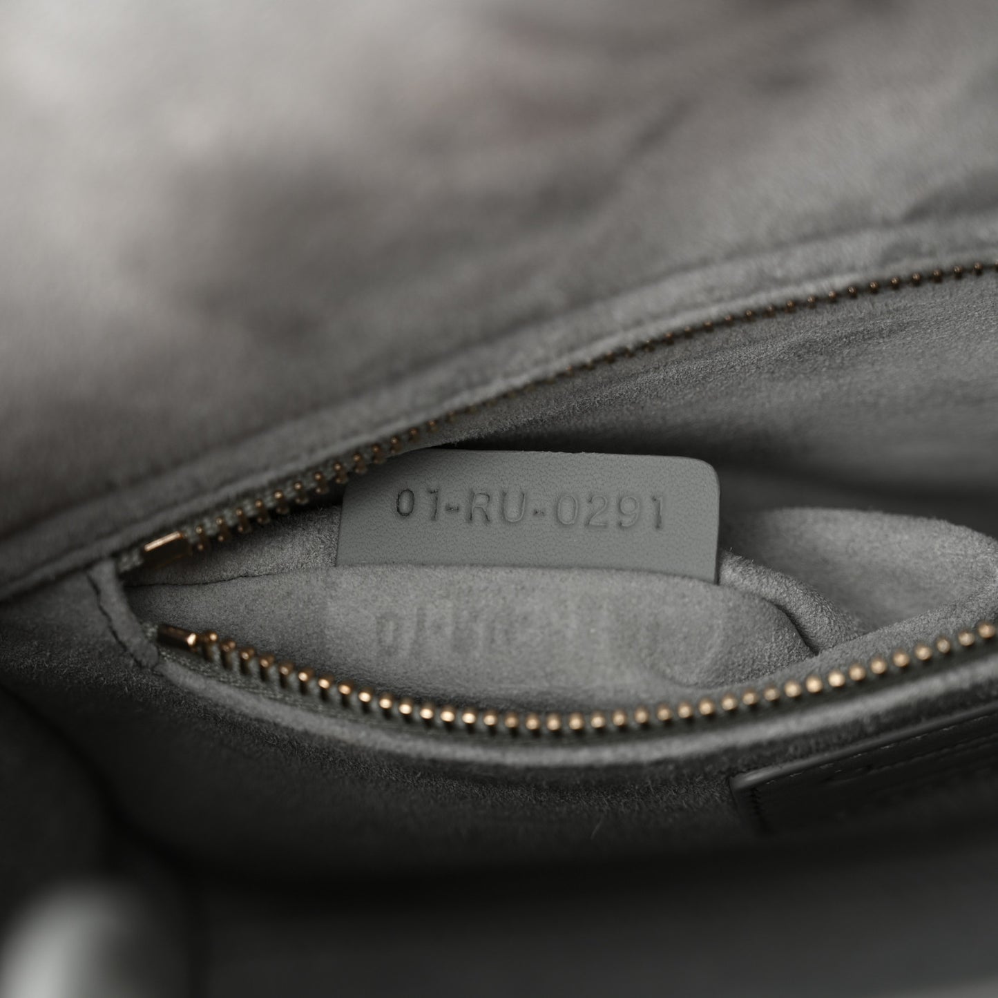 Ultra Matte Calfskin Cannage Small My ABCDior Lady Dior Gray