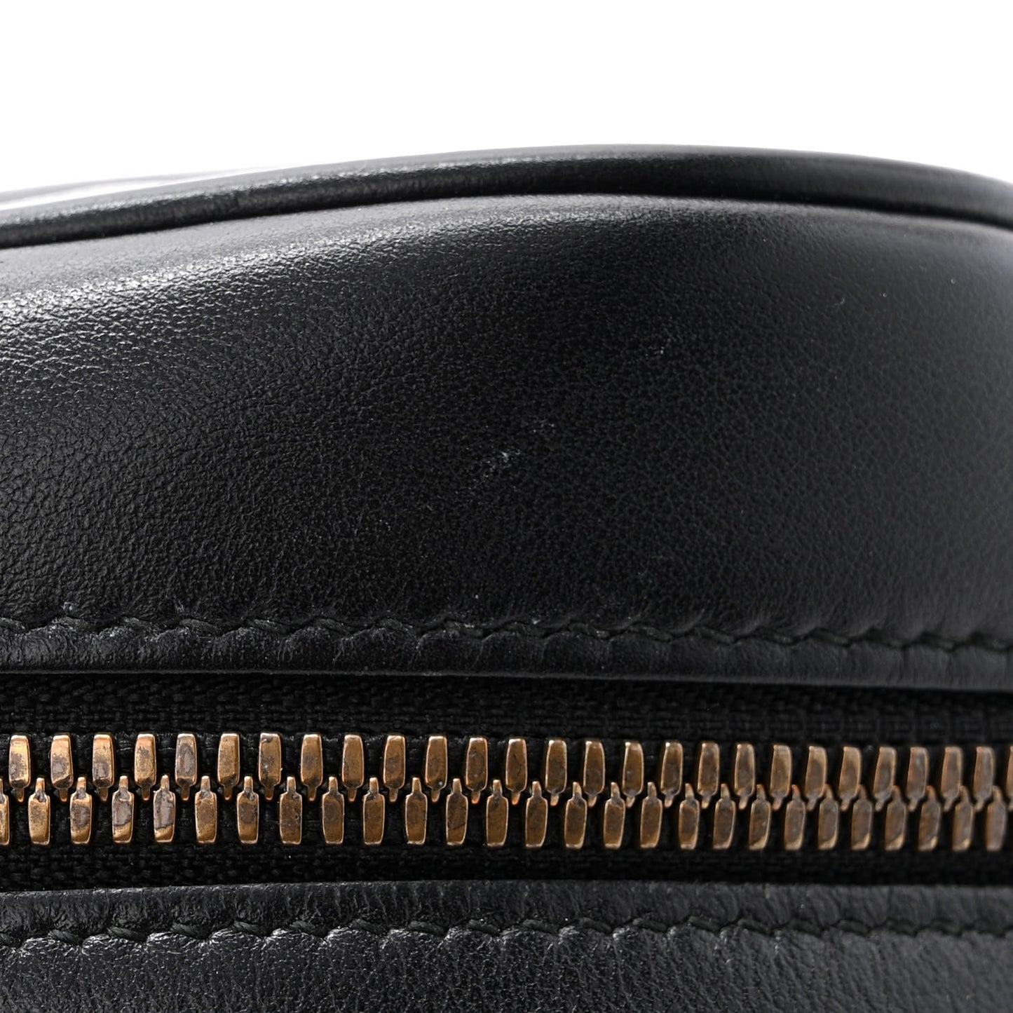 Calfskin Matelasse Small GG Marmont Chain Shoulder Bag Black