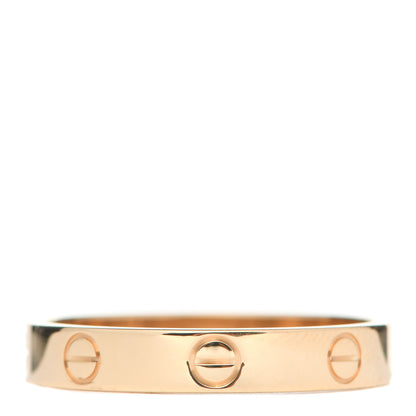 Cartier 18K Yellow Gold 3.5mm LOVE Wedding Band Ring 59 8.75 3 of 6