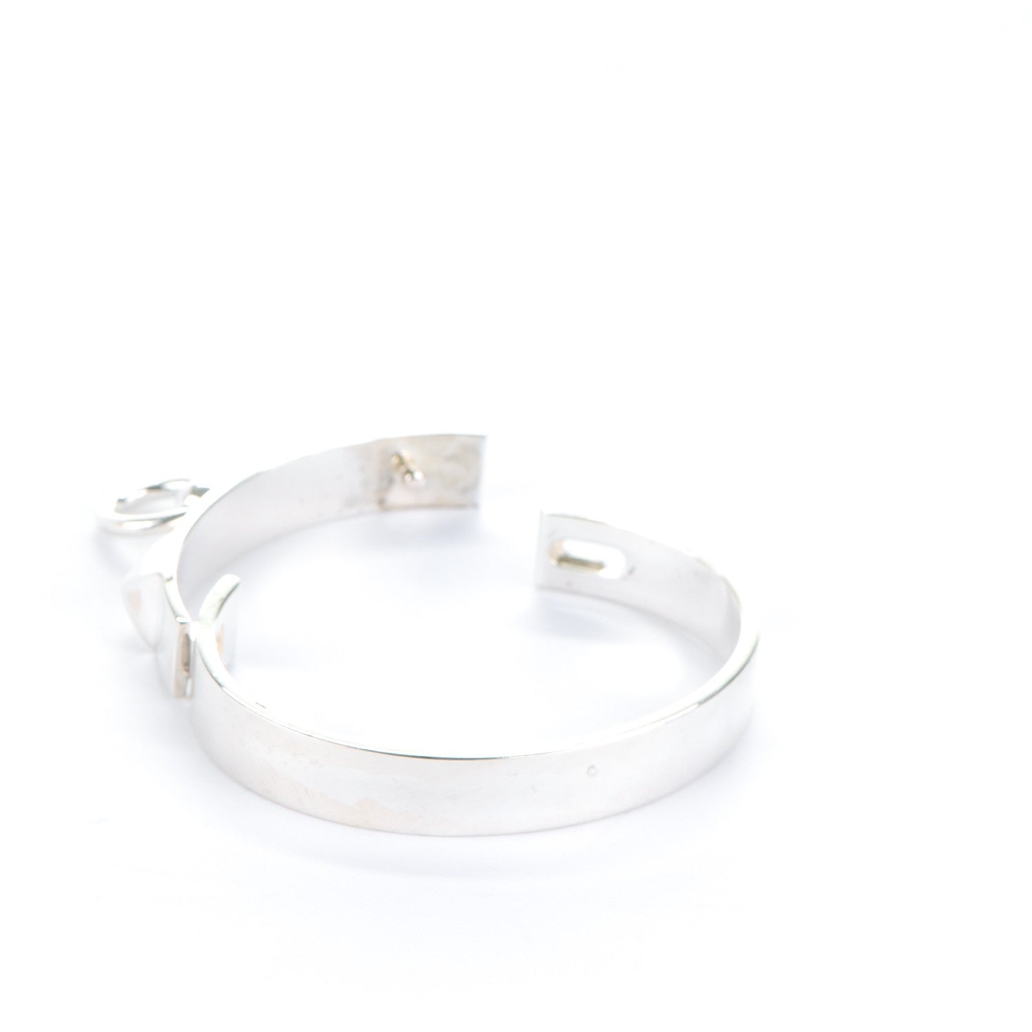 Hermes Sterling Silver PM Collier De Chien Bracelet SH 3 of 8