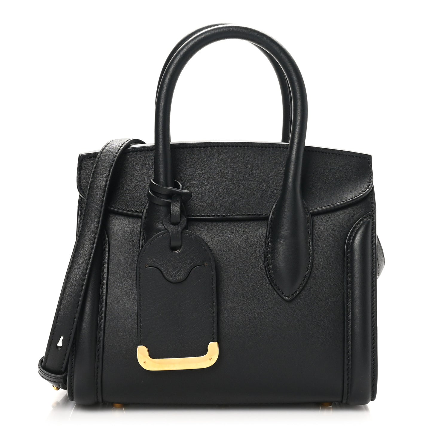 Calfskin Mini Heroine 21 Black