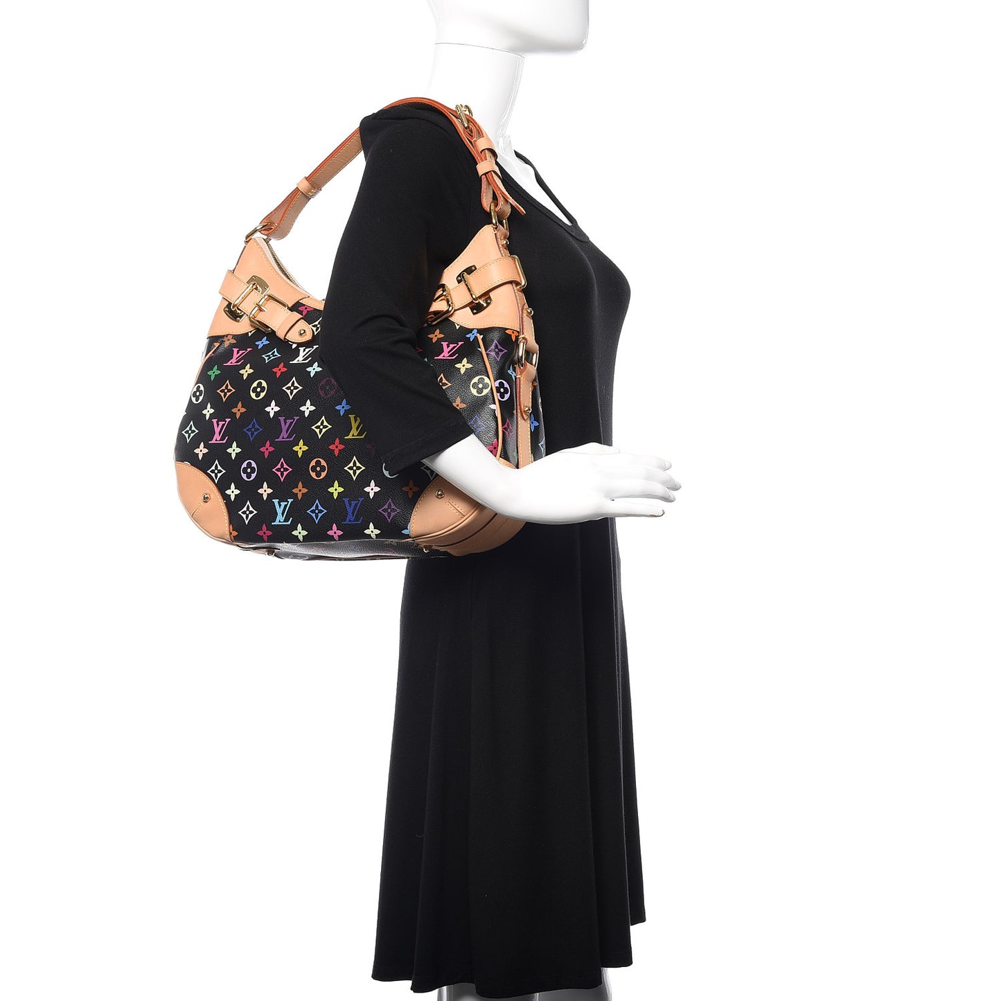 Monogram Multicolor Greta Black