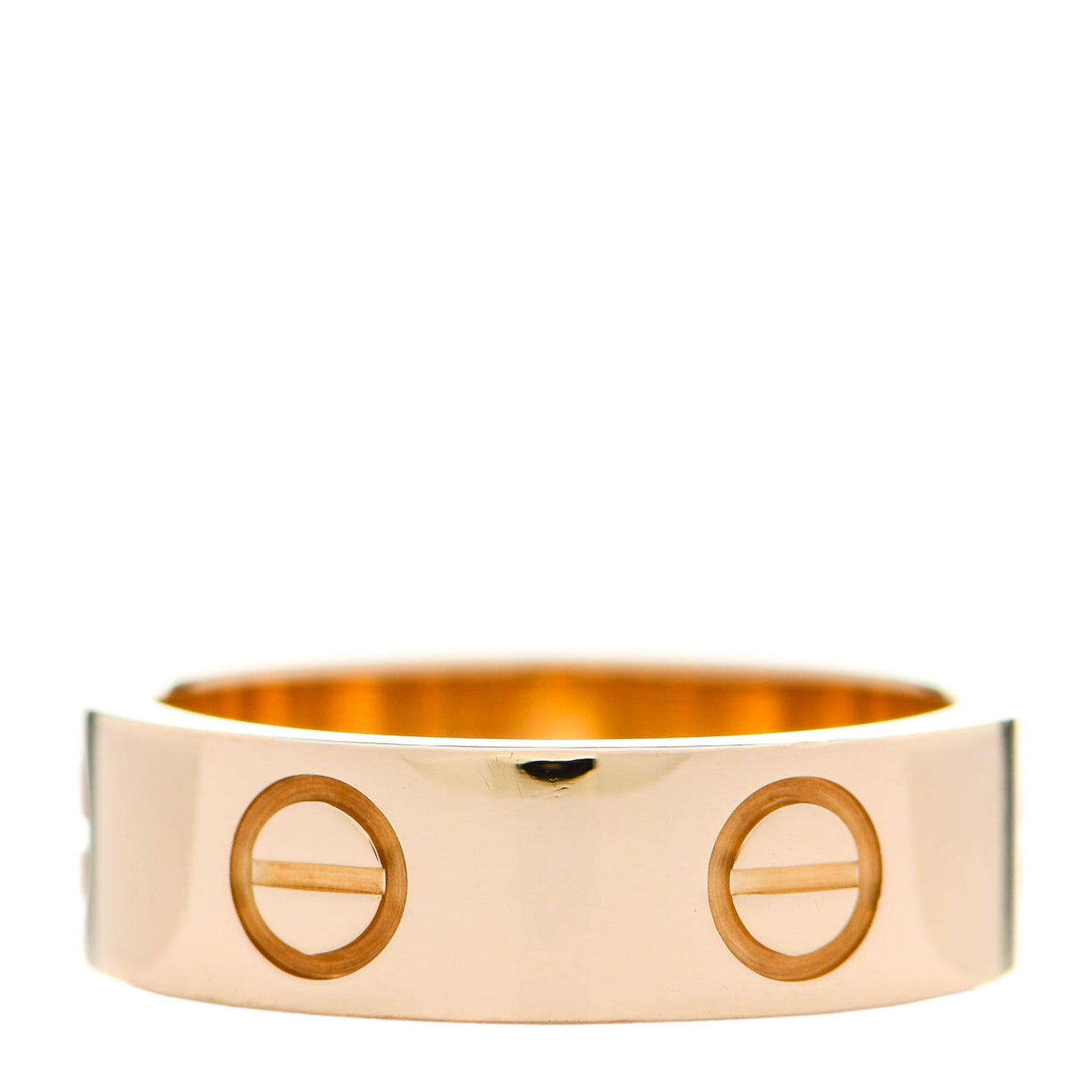 18K Yellow Gold 5.5mm LOVE Ring 50 5.25