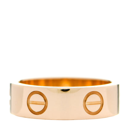 Cartier 18K Yellow Gold 5.5mm LOVE Ring 50 5.25 3 of 6