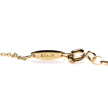 Tiffany 18K Yellow Gold Diamond .17ct Elsa Peretti Diamonds by the Yard Heart Pendant Necklace 7 of 8