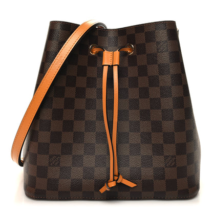 Louis Vuitton Damier Ebene Neonoe MM Safran 1 of 10