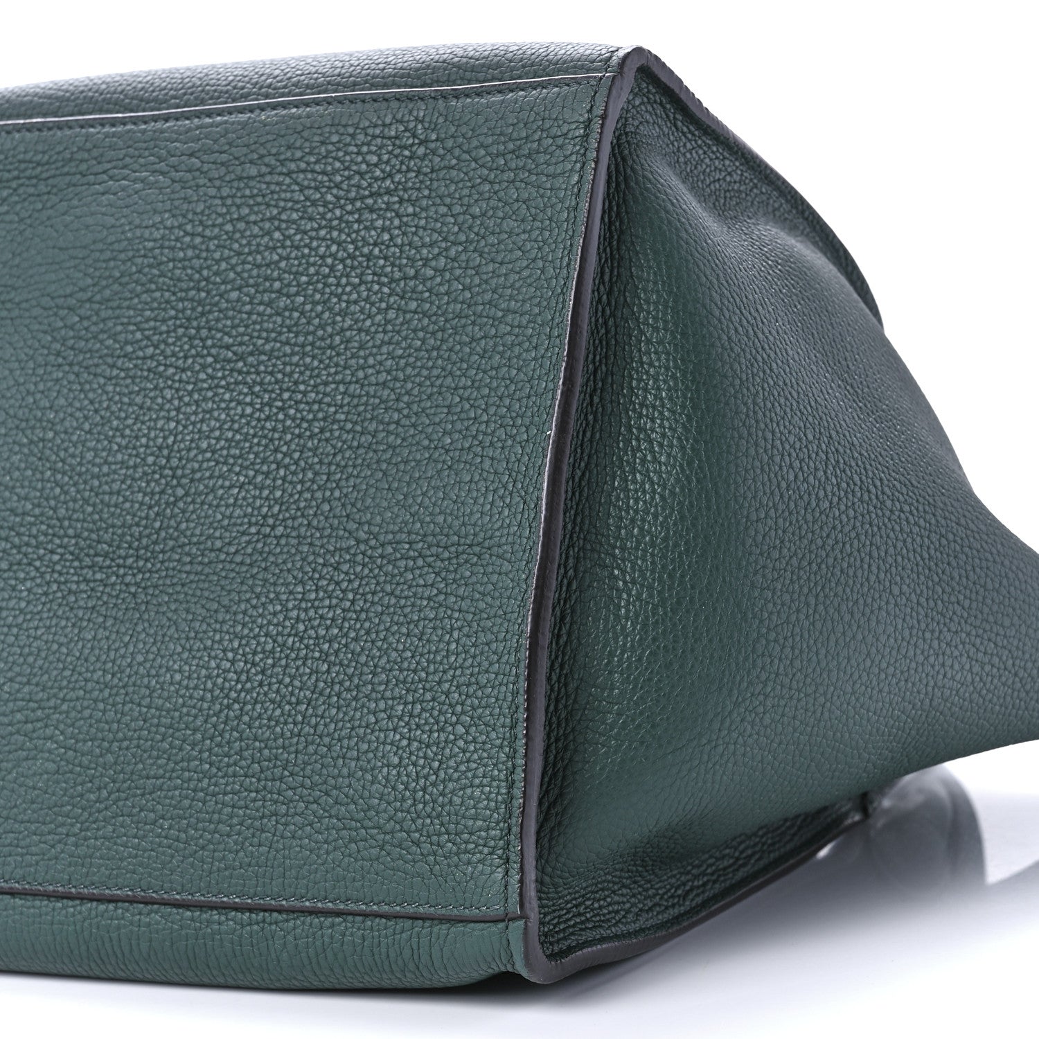 Celine Supple Grained Calfskin Small Big Bag Dark Green 8 of 8