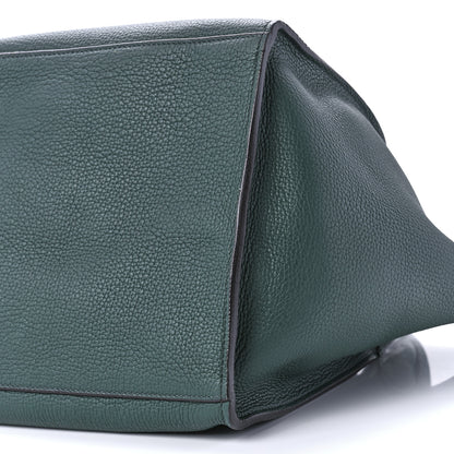 Celine Supple Grained Calfskin Small Big Bag Dark Green 8 of 8