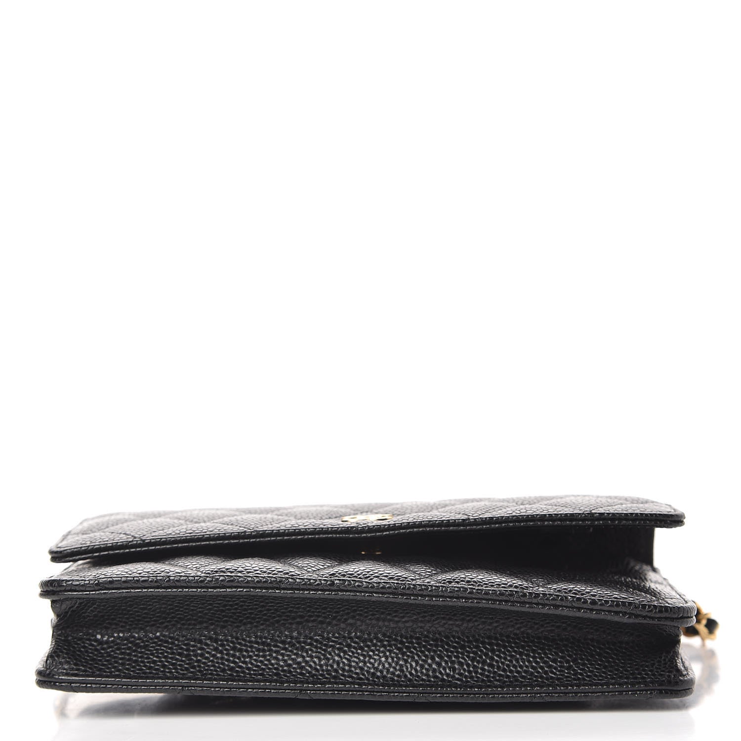 Chanel Caviar Quilted Wallet On Chain WOC Black 12 of 12