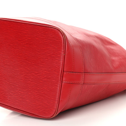 Louis Vuitton Epi Noe Castillan Red 8 of 9