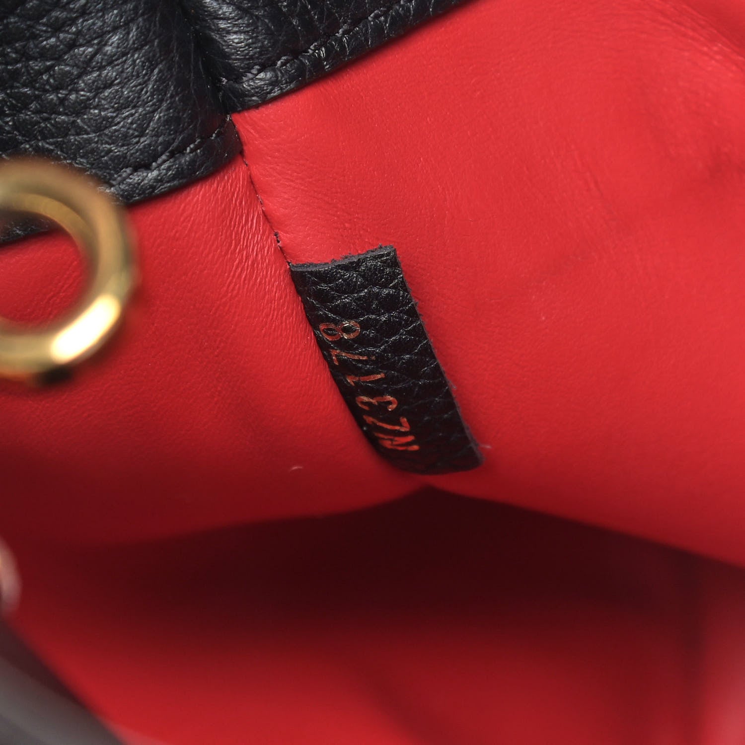 Louis Vuitton Taurillon City Steamer PM Black Rouge 8 of 10