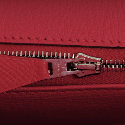 Hermes Epsom Birkin 35 Rouge Garance 15 of 26