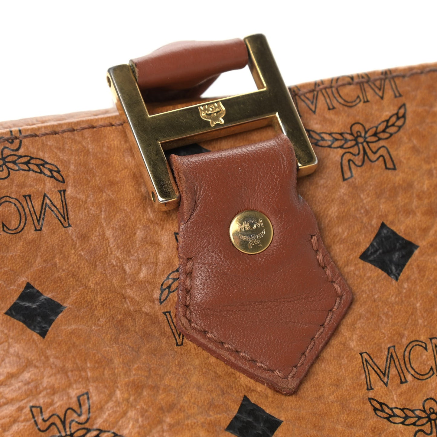 Visetos Essential Boston Bag Cognac
