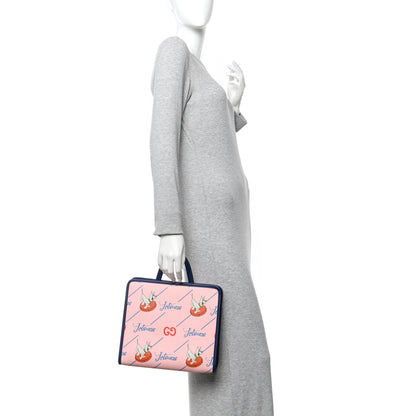 Gucci Coated Canvas Interlocking G The Jetsons Childrens Tote  Pink Multicolor 2 of 10