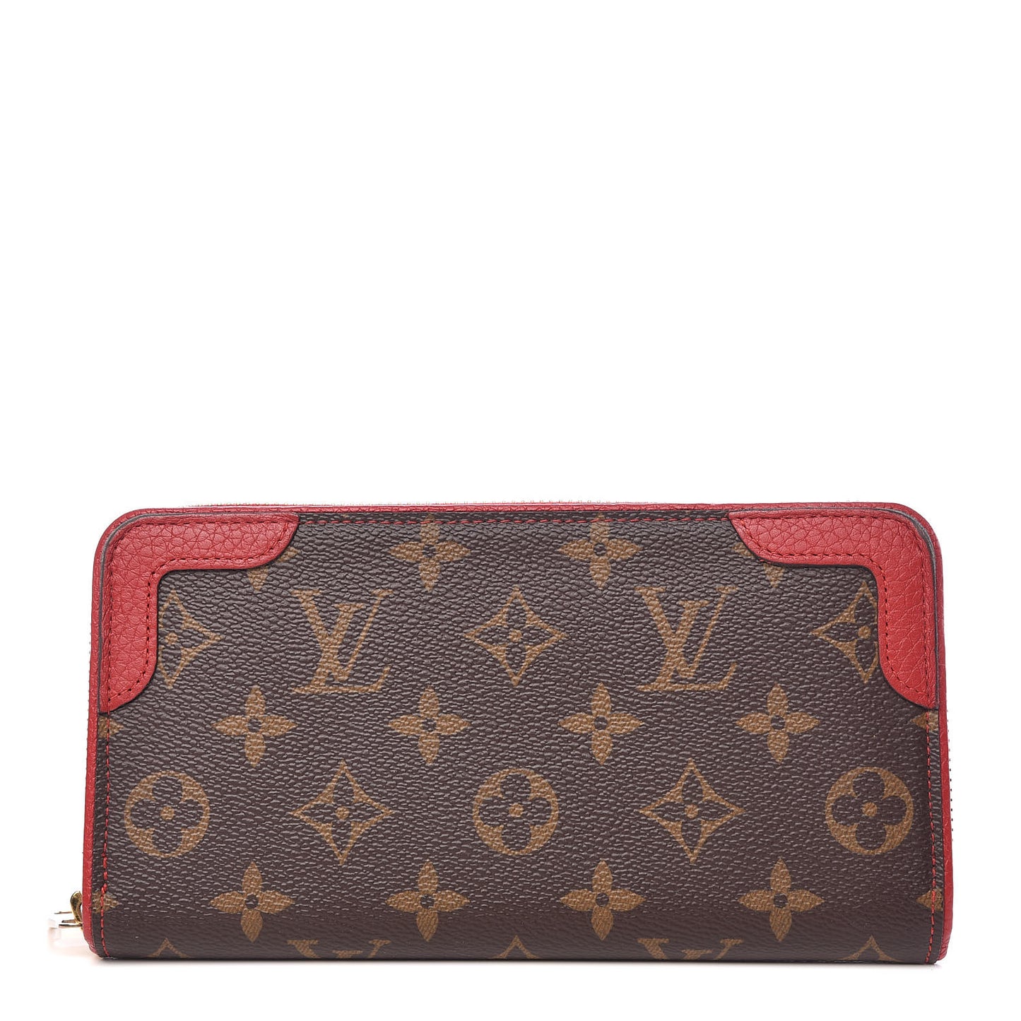 Monogram Retiro Zippy Wallet Cherry