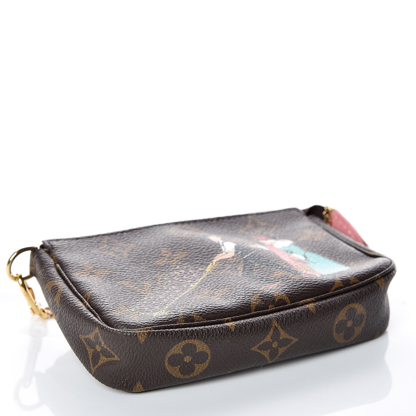 Monogram Illustre Mini Pochette Accessories Rose