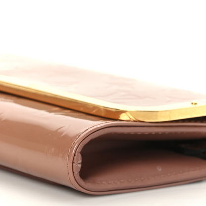 Louis Vuitton Vernis Rossmore MM Rose Velours 8 of 10