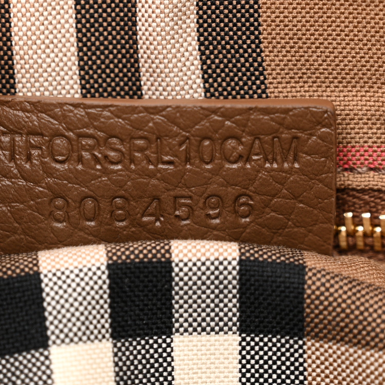 Burberry Grained Calfskin All Soft Sling Shoulder Bag Earth 7 of 11