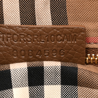 Burberry Grained Calfskin All Soft Sling Shoulder Bag Earth 7 of 11