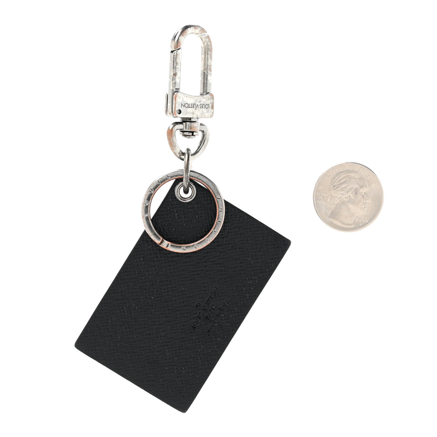 Louis Vuitton Petite Malle Bag Charm Key Holder Leopard 2 of 4