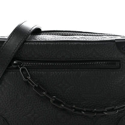 Louis Vuitton Taurillon Monogram Mini Soft Trunk Black 7 of 10