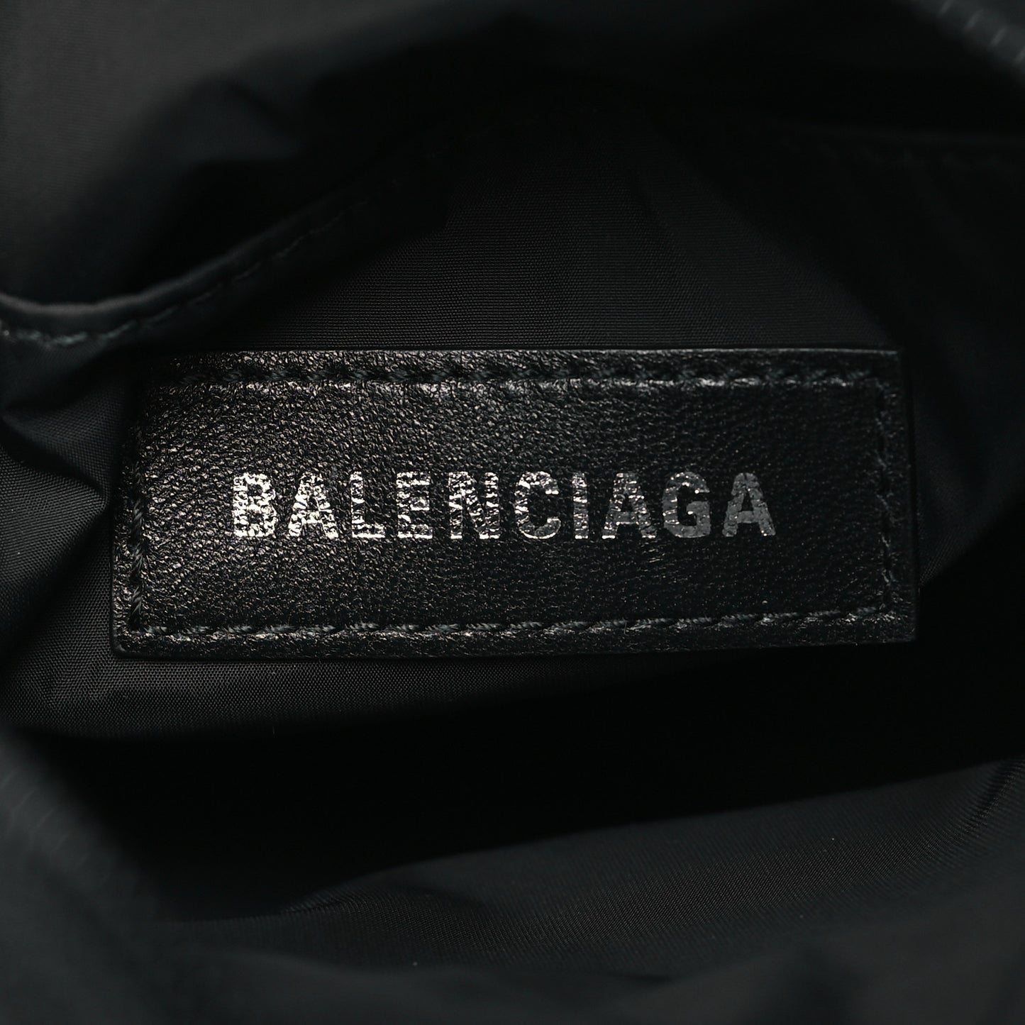 Recycled Casual Nylon Mens Army Crossbody Black