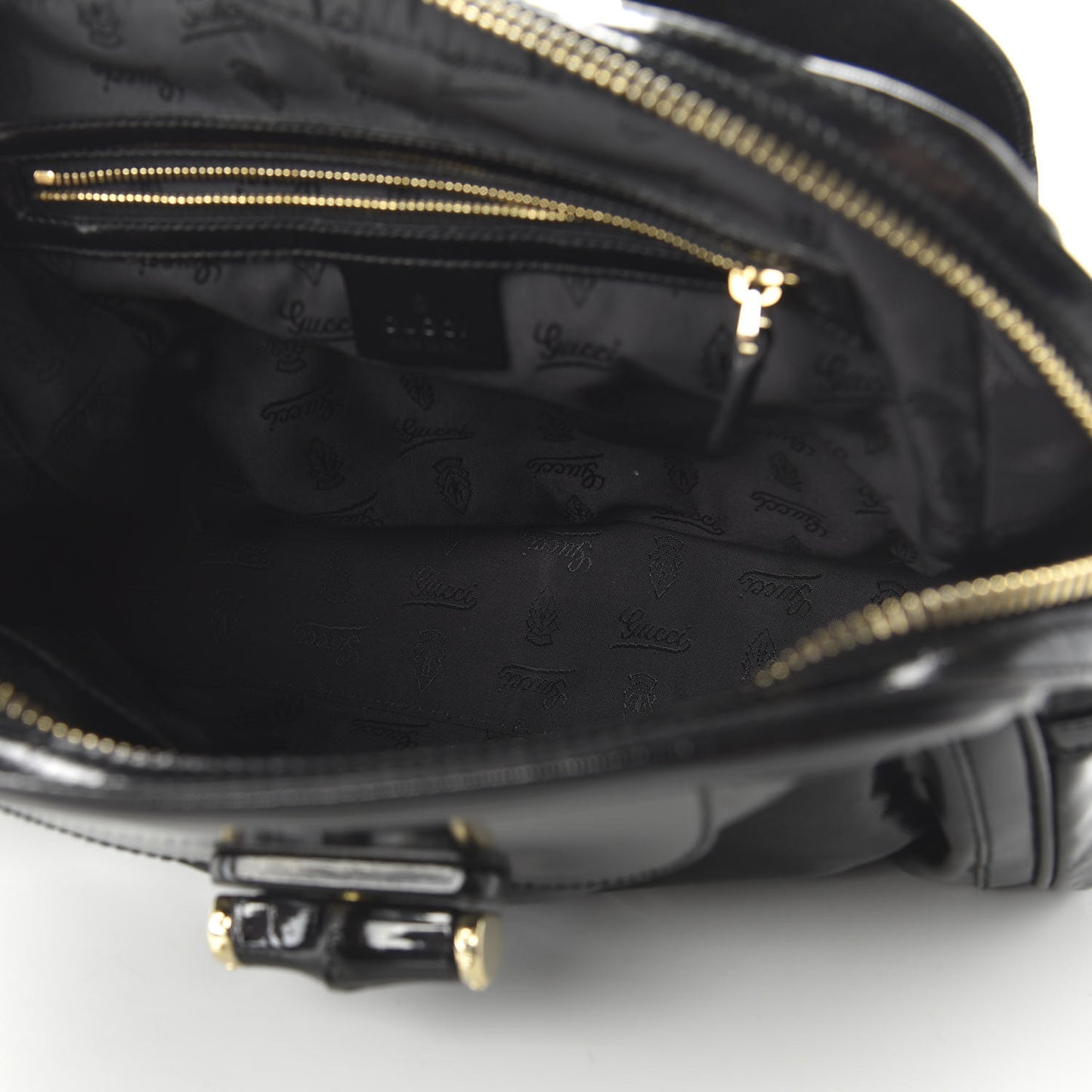 Dialux Pop Bamboo Top Handle Tote Black