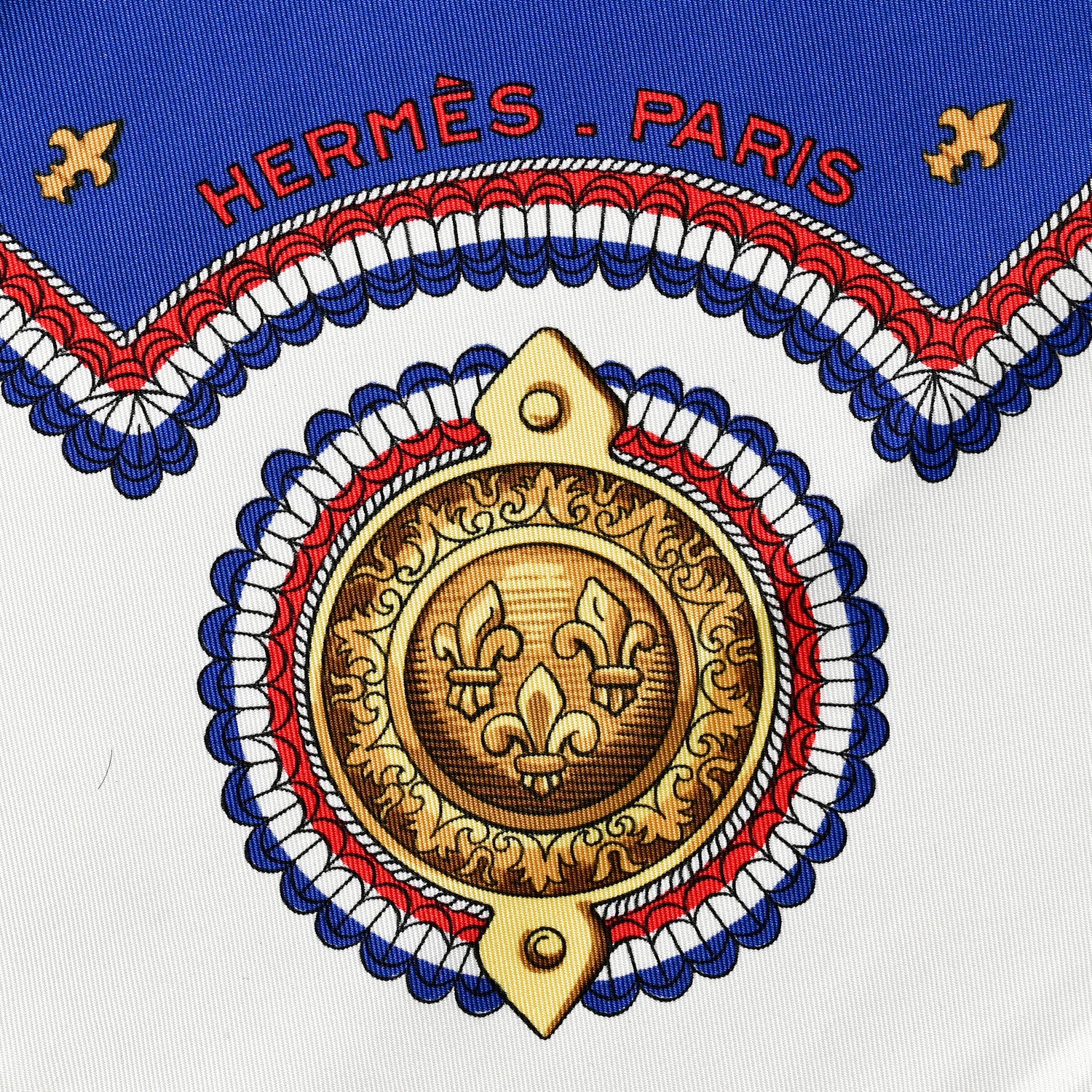 Hermes Silk Selles A Housse Scarf 90 2 of 5