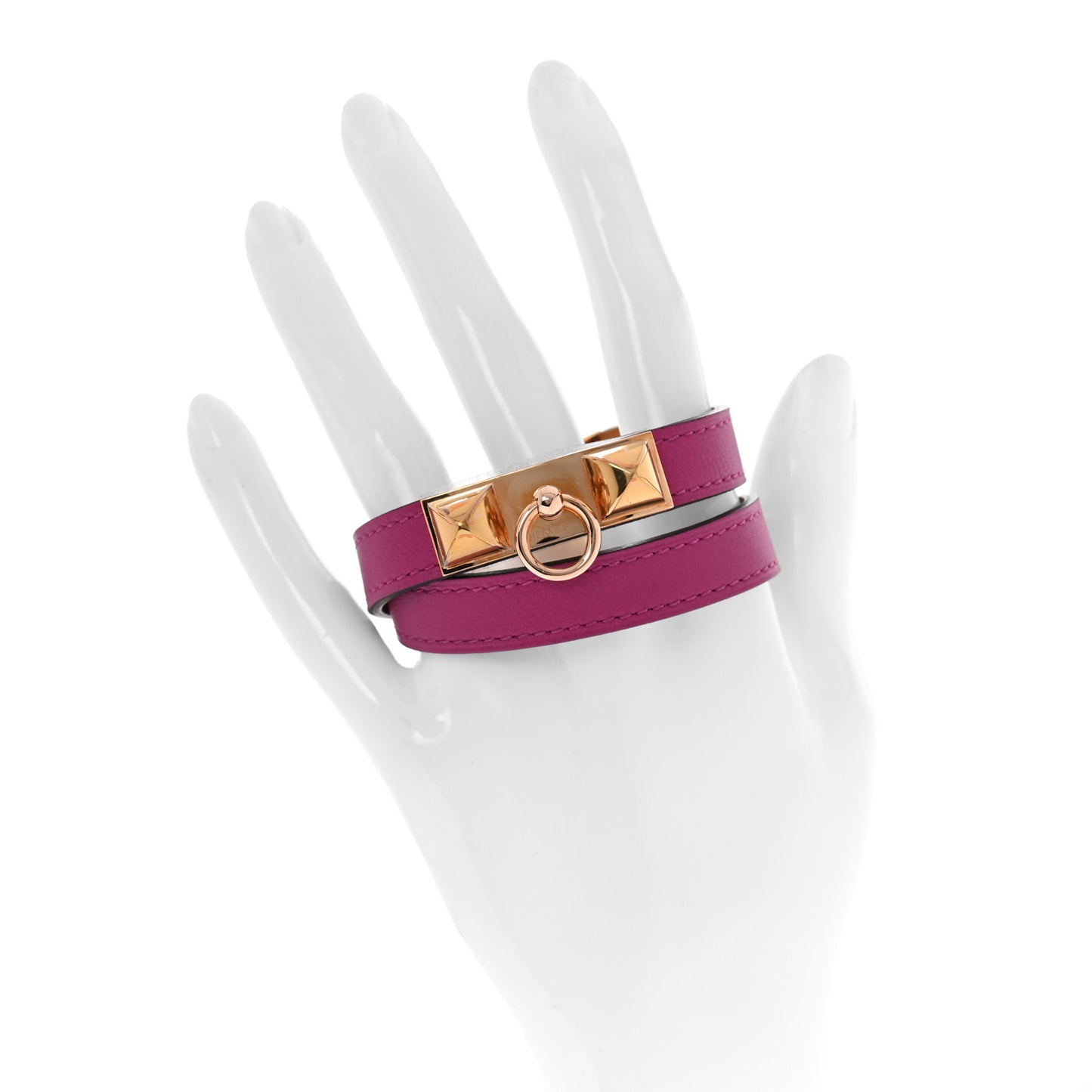 Swift Rivale Double Tour Bracelet T2 Rose Pourpre