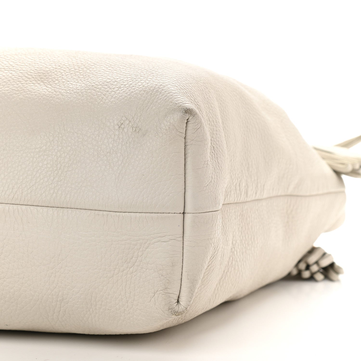 Dolce & Gabbana Calfskin Chain Tote Off White 6 of 14