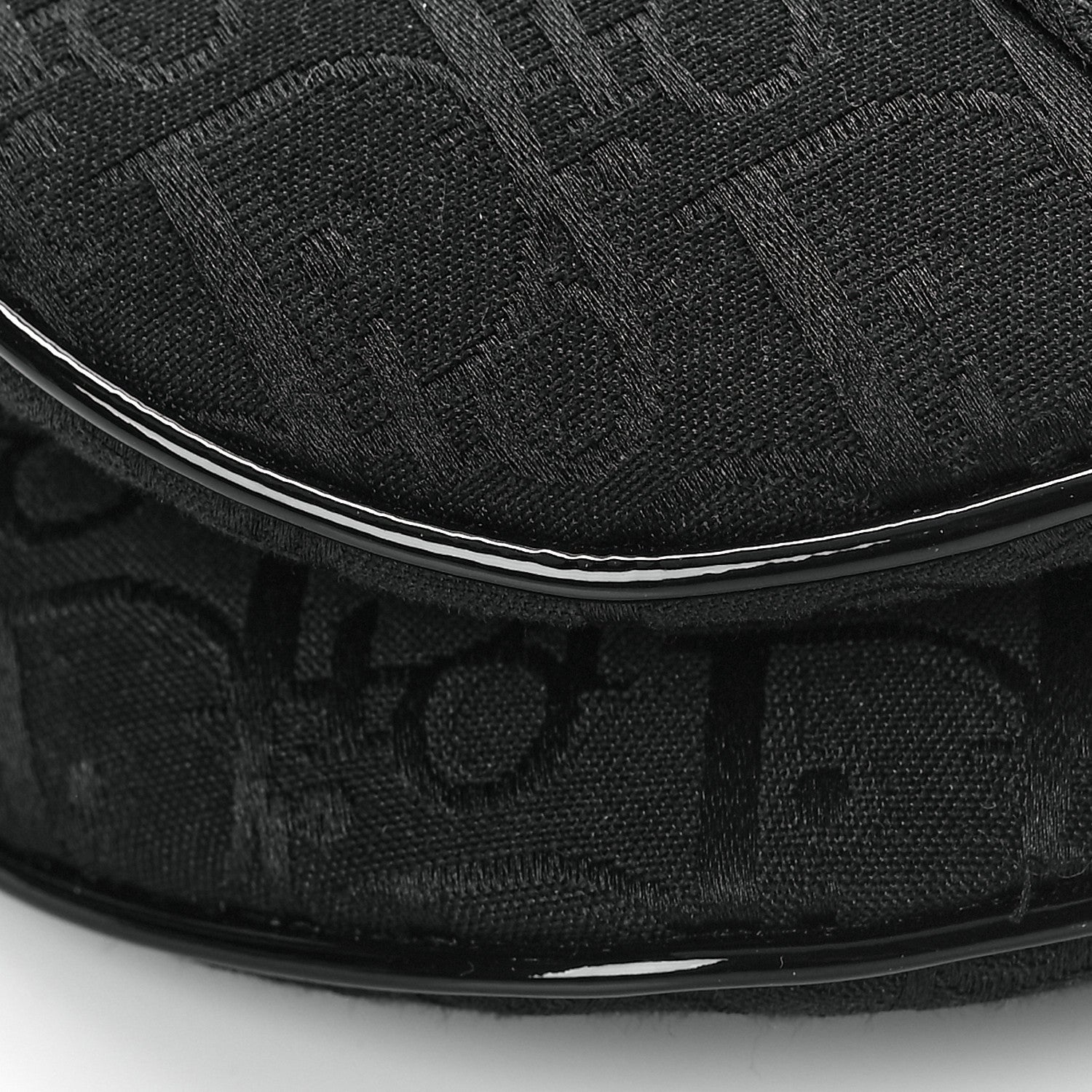 Christian Dior Monogram Saddle Bag Black 6 of 7